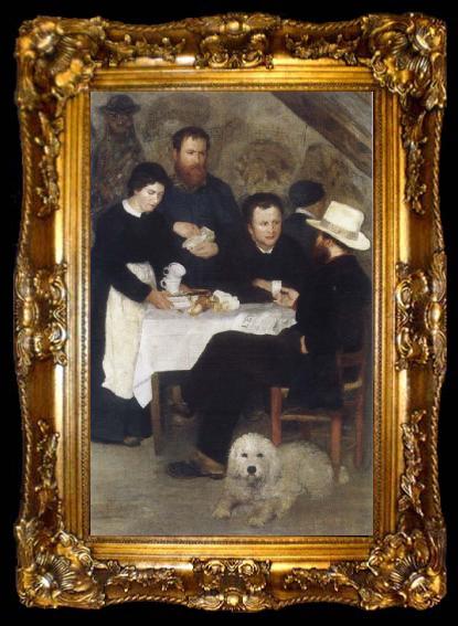 framed  Edouard Manet the beer waiter, ta009-2